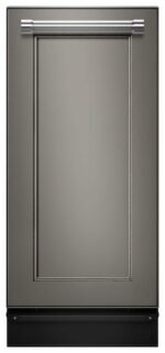 KitchenAid - 1.4 Cu. Ft. Built-In Trash Compactor - Custom Panel Ready