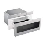 Sharp - 1.2 Cu. Ft. Built-in Microwave Drawer with Sensor Cooking - Stainless Steel - Image 5