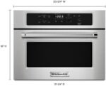 KitchenAid - 1.4 Cu. Ft. Built-In Microwave - Stainless Steel - Image 2