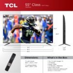 TCL - 55" Class Q7 Series QLED 4K UHD Smart TV with Google TV (2023) - Image 4