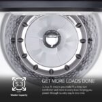 LG - 5.3 Cu. Ft. High Efficiency Smart Top Load Washer with TurboWash3D Technology - Alpine White - Image 6