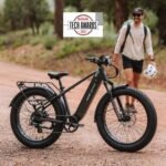 Lectric eBikes - XPeak2 High-Step Long-Range eBike (Max 80mi/28mph) + Rear Rack/Fenders/Elite Headlight/Suspension Seat Post - Tempest Grey - Image 7