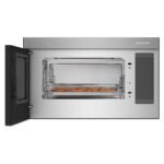 KitchenAid - 1.1 Cu. Ft. Convection Flush Built-In Over-the-Range Microwave with Air Fry Mode - Stainless Steel - Image 2