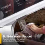 Whirlpool - 4.7-4.8 Cu. Ft. Top Load Washer with 2 in 1 Removable Agitator - White - Image 6