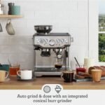 Breville - the Barista Express Espresso Machine with 15 bars of pressure, Milk Frother and integrated grinder - Stainless Steel - Image 2