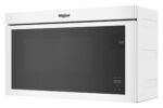 Whirlpool - 1.1 Cu. Ft. Over-the-Range Microwave with Flush Built-in Design - White - Image 4
