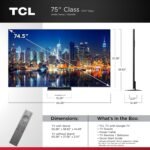 TCL - 75" Class QM8K Series 4K UHD HDR QD-Mini LED Smart TV with Google TV (2025) - Image 2