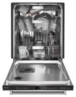 KitchenAid - 24" Top Control Built-In Stainless Steel Tub Dishwasher with 3rd Rack, Fan-Enabled ProDry, 44 dBA - Stainless Steel - Image 4