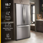 Whirlpool - 20 Cu. Ft. Wide French Door Refrigerator - Stainless Steel - Image 4