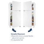 Insignia - 18 Cu. Ft. Top-Freezer Refrigerator with ENERGY STAR Certification - White - Image 5