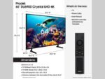 Samsung - 65" Class DU6900 Series Crystal UHD 4K Smart Tizen TV (2024) - Image 6