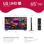 LG - 65" Class UA77 Series LED AI 4K UHD Smart webOS TV (2025) - Image 4