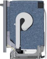 Bosch - 800 Series 24" Top Control Smart Built-In  Stainless Steel Tub Dishwasher with Flexible 3rd Rack, 42 dBA - Stainless Steel - Image 7