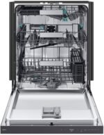 Samsung - 24" AutoRelease Dry Smart Built-In Stainless Steel Tub Dishwasher with 3rd Rack Washing System, 38dBA - Matte Black Steel - Image 7