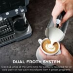 Ninja - Luxe Café Premier Series 3-in-1 Espresso, Coffee, and Cold Brew Machine with Grinder and Scale, and Hands-Free Frother - Cyberspace - Image 6