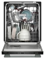 KitchenAid 24" Top Control Built-In Tub Dishwasher Third Level Jet Rack 40+ Total Wash from Kings Outlet