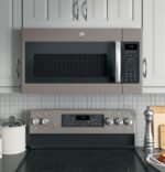 GE - 1.9 Cu. Ft. Over-the-Range Microwave with Sensor Cooking and Steam Cleaning - Slate - Image 3