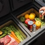 Anker SOLIX Everfrost 2 Electric Cooler 58L 61QT 288Wh Plug in Battery Refrigerator/Freezer Powered from Kings Outlet