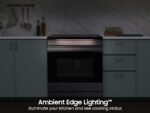 Samsung Bespoke 6.3 Cu. Ft. Slide-In Electric Induction Range Ambient Edge Lighting Matte Black from Kings Outlet