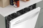 Whirlpool 24" Top Control Built-In Stainless Steel Tub Dishwasher Large Capacity Tall Top Rack from Kings Outlet