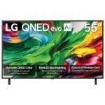 LG - 55" Class 85A Series QNED evo AI MiniLED 4K UHD Smart  webOS TV (2025) - Image 2