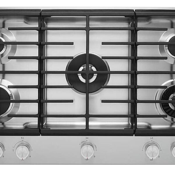 KitchenAid 36" Built-In Gas Cooktop Stainless Steel from Kings Outlet
