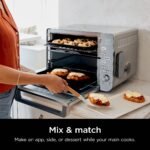 Ninja - Double Stack XL Countertop Oven & Air Fryer with Pro Cook System - Stainless Steel - Image 6