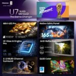 Hisense - 100" Class U7 Series MiniLED QLED UHD 4K Smart Google TV (2025) - Image 3