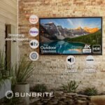 SunBriteTV Veranda Series 55" Class LED Outdoor Full Shade 4K UHD TV 2018 from Kings Outlet