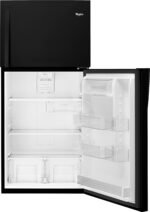 Whirlpool 19.3 Cu. Ft. Top-Freezer Refrigerator Black from Kings Outlet