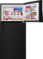 Whirlpool 19.3 Cu. Ft. Top-Freezer Refrigerator Black from Kings Outlet