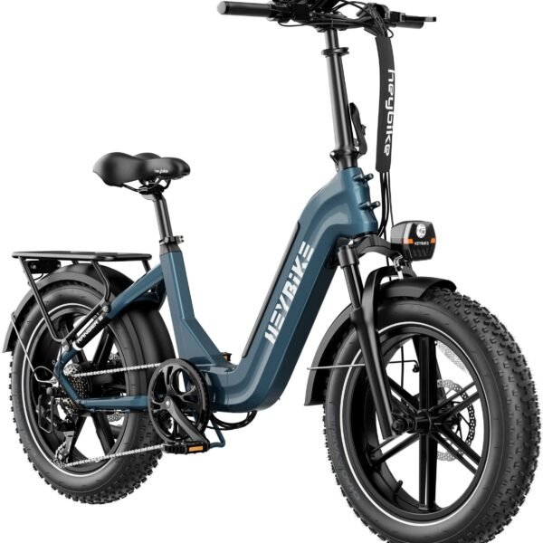 Heybike Ranger S 1000W Foldable Step-Thru Fat-Tire Ebike 55mi Max Range 28mph Max Speed from Kings Outlet
