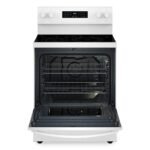 Whirlpool - 5.3 Cu. Ft. Freestanding Electric Range with Air Cooking Technology, No Preheat Air Fry and Air Baking and Self Clean - White - Image 2