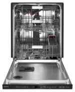 KitchenAid 24" Top Control Built-In Stainless Steel Tub Dishwasher 3rd Rack 360 Max Jets from Kings Outlet