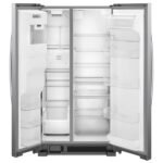 Whirlpool - 25 Cu Ft. Wide Side-by-Side Refrigerator - Stainless Steel - Image 2