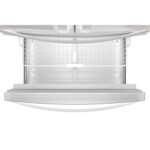 Whirlpool - 24.5 Cu. Ft. French Door Refrigerator with Two-Tier Freezer Storage - White - Image 4