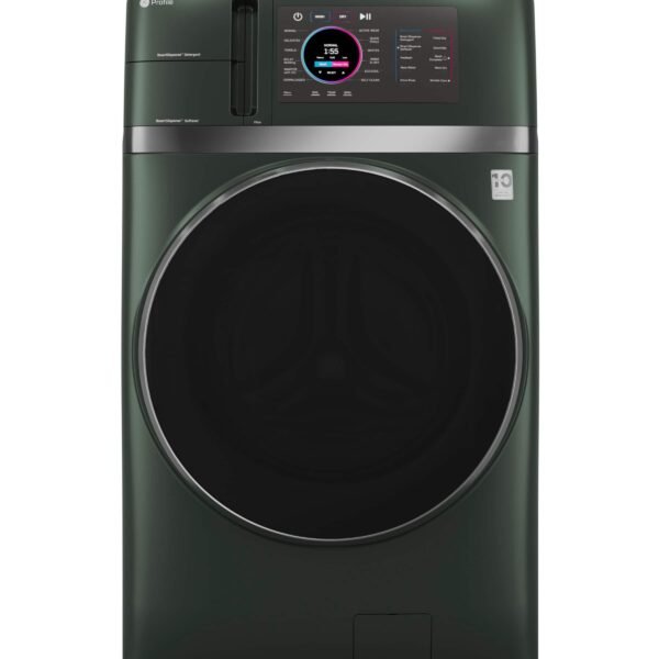 GE Profile UltraFast 4.8 Cu. Ft. High-Efficiency Smart Front Load Washer Electric Dryer Combo from Kings Outlet