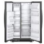 Whirlpool - 21 Cu. Ft. Side-by-Side Refrigerator with LED Interior Lighting - Black - Image 2