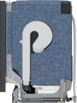 Bosch - 800 Series 24" Top Control Smart Built-In Stainless Steel Tub Dishwasher with 3rd Rack, 42dBA - Black Stainless Steel - Image 3