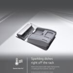 LG - 24" Top Control Smart Built-In Stainless Steel Tub Dishwasher with 3rd Rack, QuadWash Pro and 42dba - Black Stainless Steel - Image 7