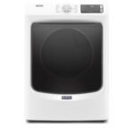 Maytag - 7.3 Cu. Ft. Stackable Electric Dryer with Extra Power Button - White