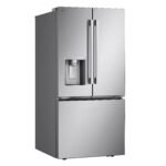 LG - Standard Depth MAX 24.5 Cu. Ft. Smart French Door Refrigerator with Dual Ice - Stainless Steel - Image 2