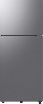 Samsung - 18 cu. ft. Garage Ready Top Freezer Refrigerator with All-Around Cooling - Stainless Steel