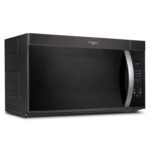 Whirlpool - 1.9 Cu. Ft. Over-the-Range Microwave with Sensor Cooking - Black Stainless Steel - Image 2