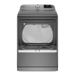 Maytag - 7.4 Cu. Ft. Smart Electric Dryer with Steam and Extra Power Button - Metallic Slate - Image 2