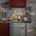 KitchenAid - 26.2 Cu. Ft. Multi-Door French Door Refrigerator with Platinum Interior - Stainless Steel - Image 4
