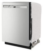 Maytag - 24" Front Control Built-In Stainless Steel Tub Dishwasher with Dual Power Filtration, PowerBlast Cycle, 50 dBA - Stainless Steel - Image 3