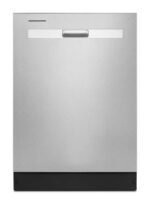 Whirlpool - Quiet Dishwasher with Boost Cycle and Pocket Handle .- Fingerprint Resistant - Stainless Steel - Stainless Steel