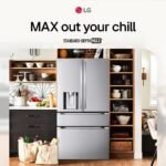 LG - Standard-Depth MAX 29.6 Cu. Ft. 4-Door French Door Smart Refrigerator with Full-Convert Drawer - Stainless Steel - Image 5