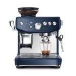 Breville - the Barista Express Impress Espresso Machine - Damson Blue